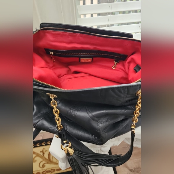 Ralph Lauren black purse handbag with dust bag - Picture 5 of 9